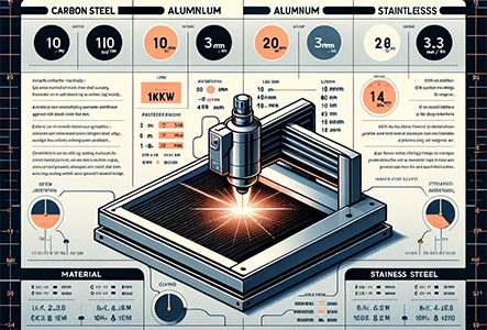 1kw laser cutting parameters