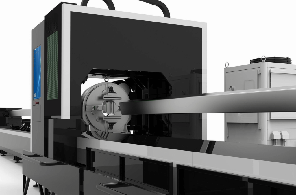 laser tube machine device