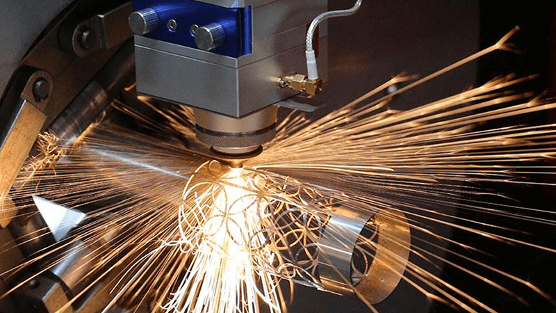 fiber laser cutting tube with fast speed