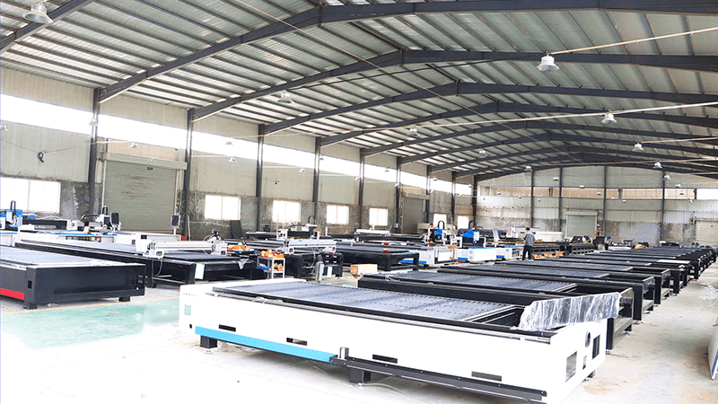 laser cutting factory