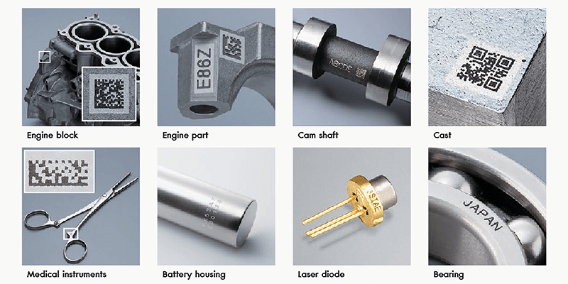 laser marking on different materials