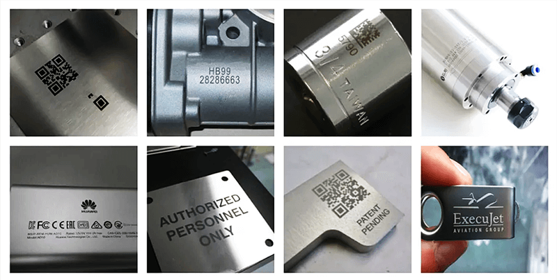 laser marking on metal