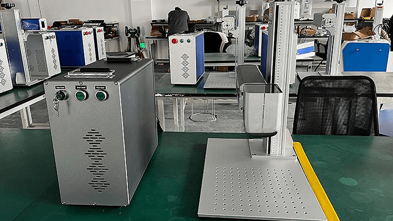 laser marking machine assemble