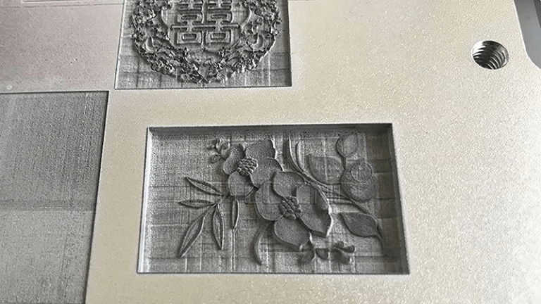 3d laser engraving sample