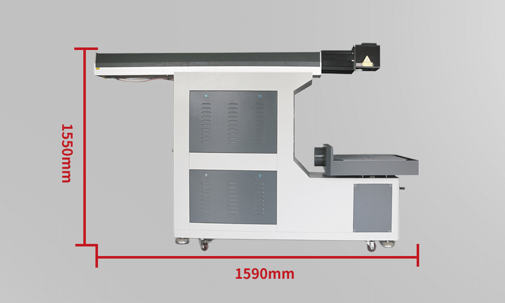 Large Format 3D CO2 Laser Marking Machine Size 2