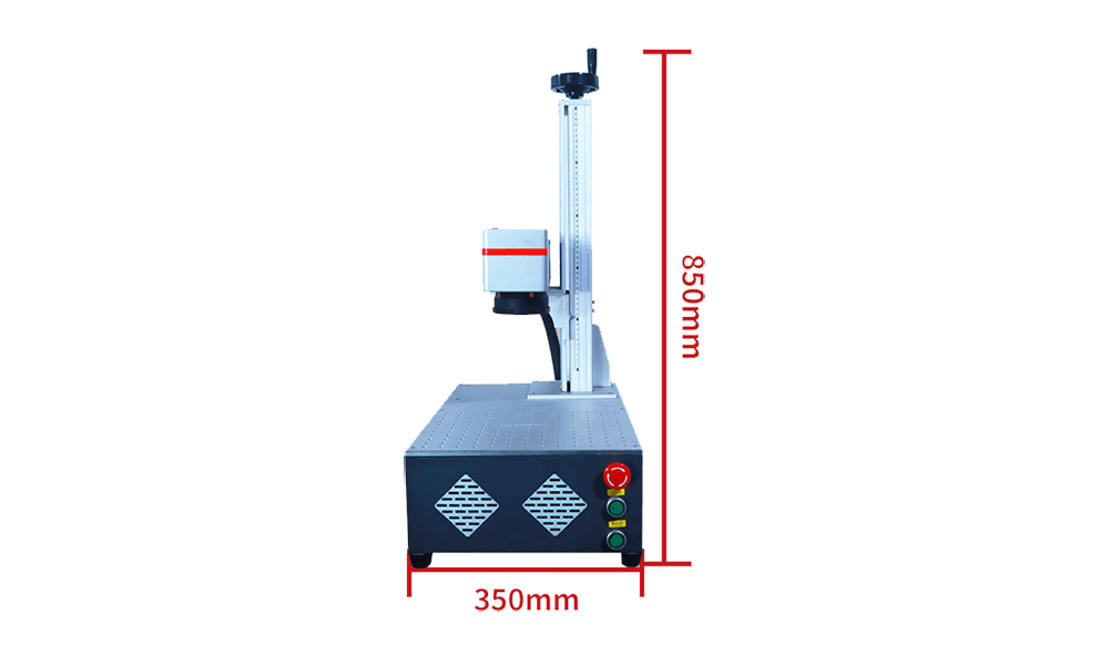 all in on portable fiber laser marking machine size 1