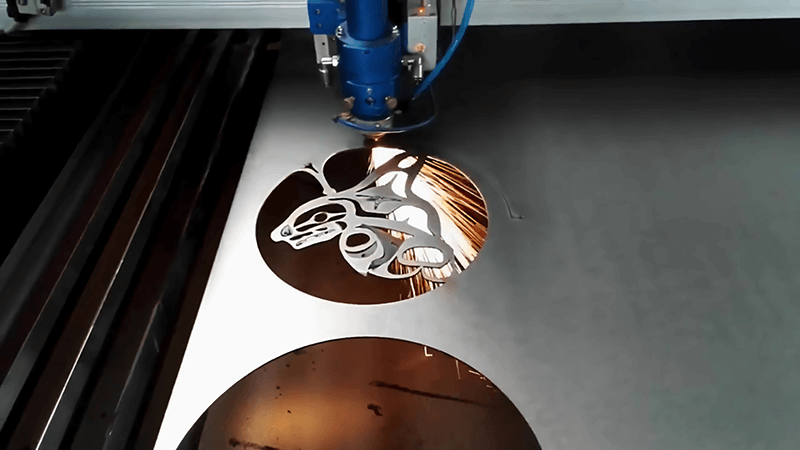 co2 laser cutting ss