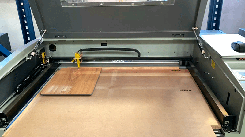 co2 laser cutting wood