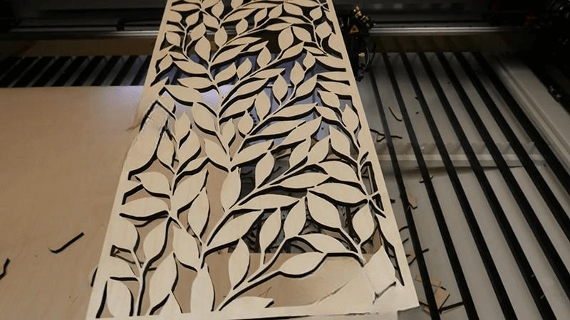 co2 laser cutting wood