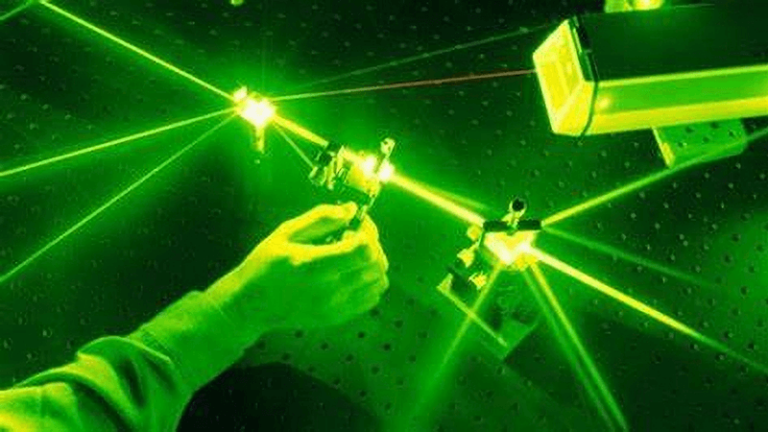 fiber optic laser