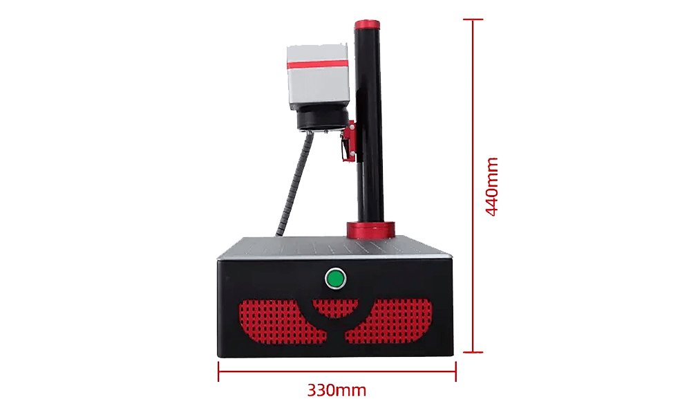 folding laser marking machine size 2