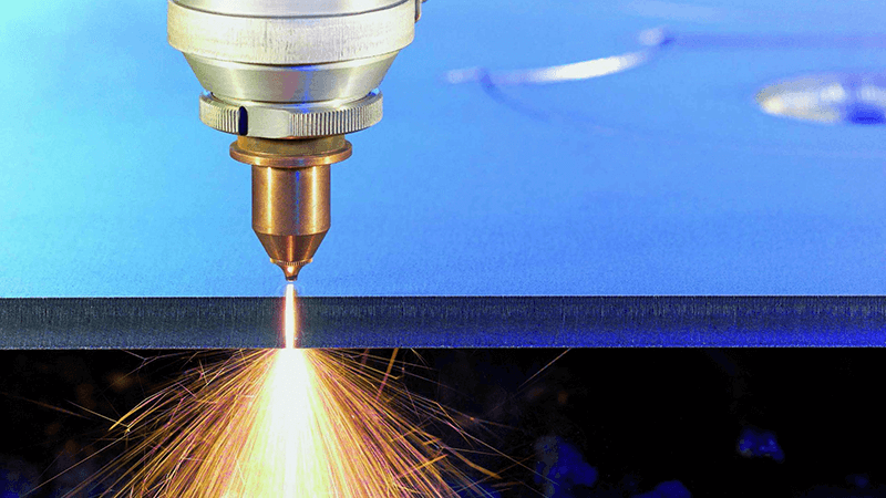 how laser cutting showing