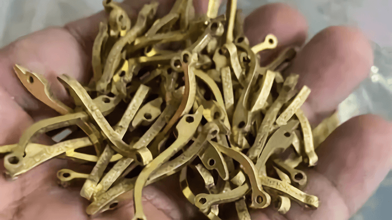 laser cutting precise brass