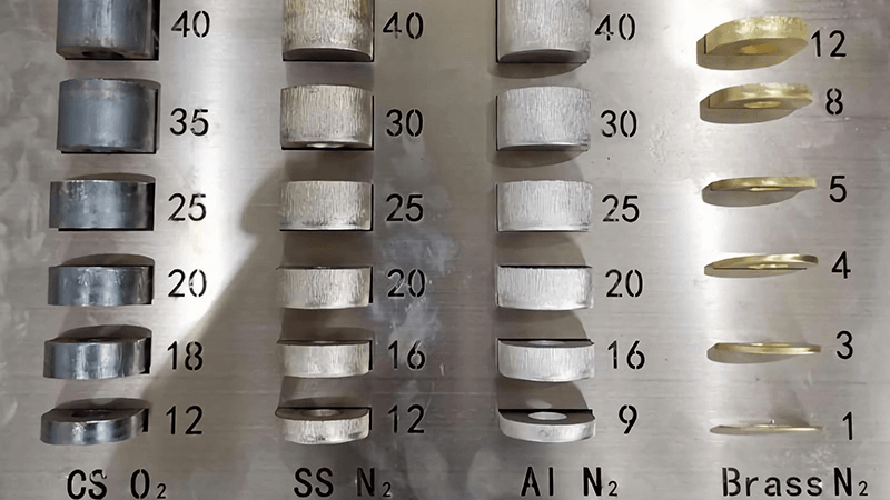 12kw laser cutting sample