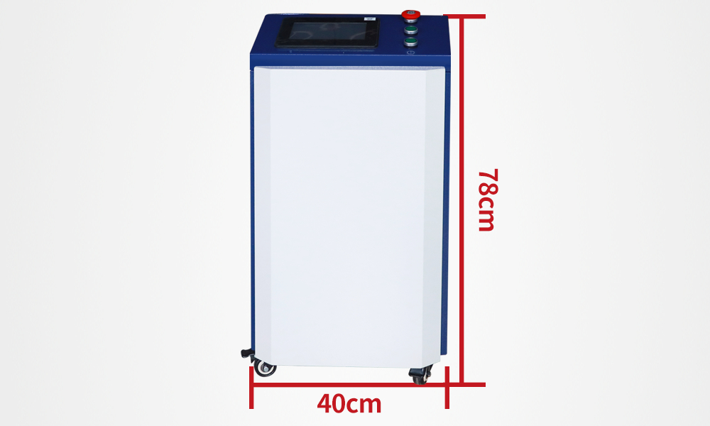 hanli laser welding machine size