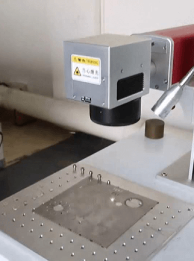 Desktop Fiber Laser Marking Machine Show