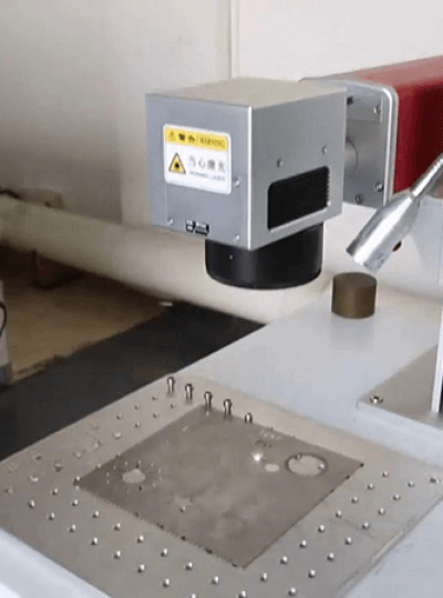 Desktop Fiber Laser Marking Machine Show
