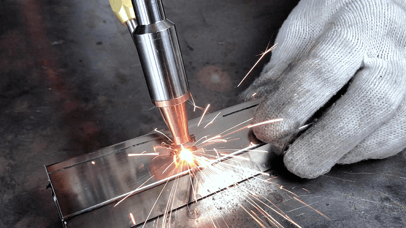 Handheld Laser Welding Stainless Steel Pipes