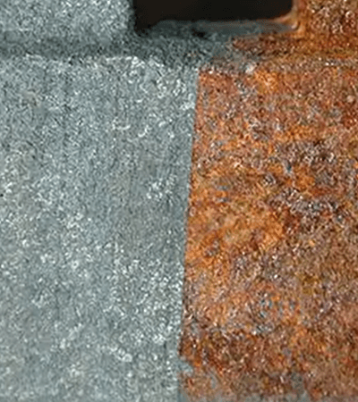 laser cleaning rust sample showcase