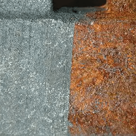 laser cleaning rust sample showcase