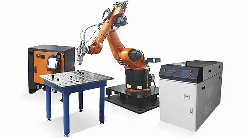 Robot Arm Welding Machine With Automatic system.