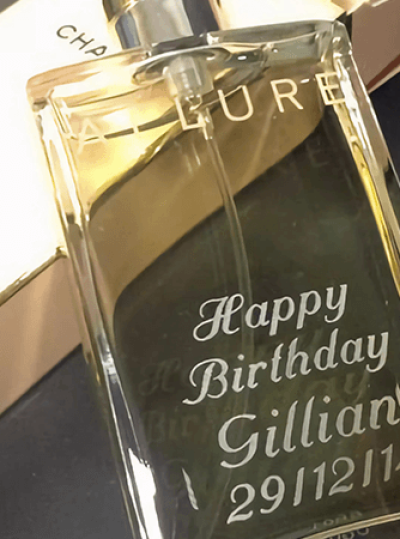 UV Laser Marking Cosmetic Packaging Bottles