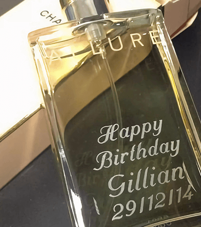 UV Laser Marking Cosmetic Packaging Bottles