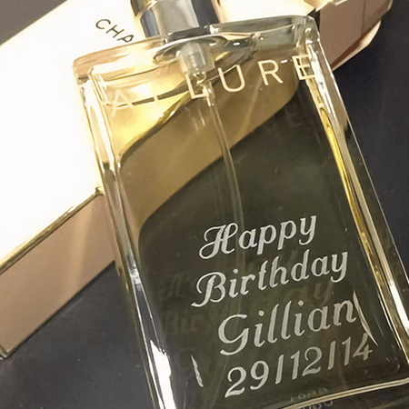 UV Laser Marking Cosmetic Packaging Bottles