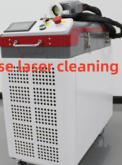 200W pulse laser cleaning machine, powerful cleaning for rust removal