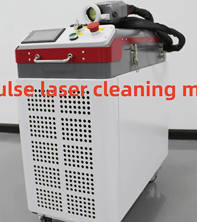 200W pulse laser cleaning machine, powerful cleaning for rust removal