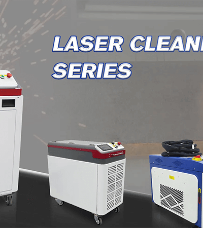 Laser Cleaner Series, showcasing different laser cleaning machines for rust removal