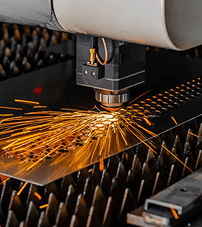 Fiber laser used in building decoration, cutting metal