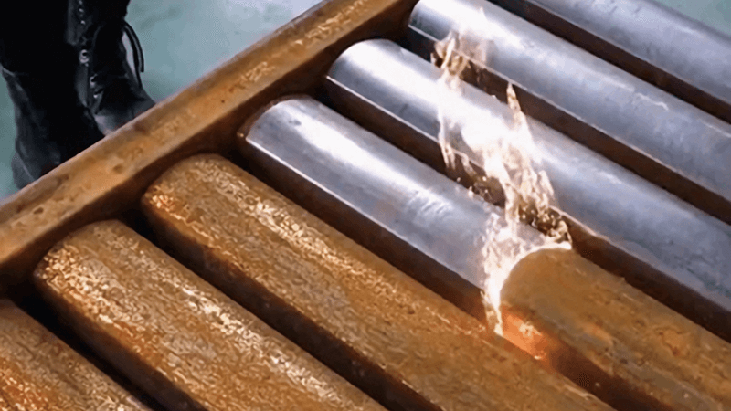Laser cleaning of rust on conveyor pulley