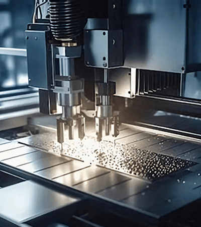 Laser cutting machine cutting display