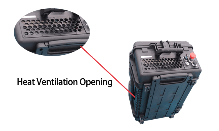 Suitcase-style Pulsed Laser Cleaning Machine,laser cleaning,laser cleaning machine